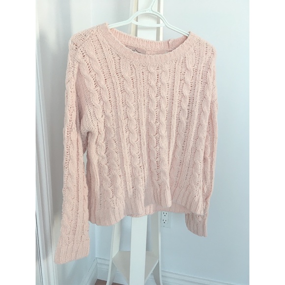 Very soft chenille sweater - Blush pink - Size S - Picture 2 of 4